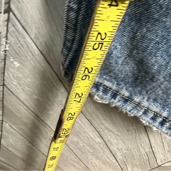 NWT Abercrombie High Rise Ripped Mom Jean Sz 18 Long - Picture 10 of 11